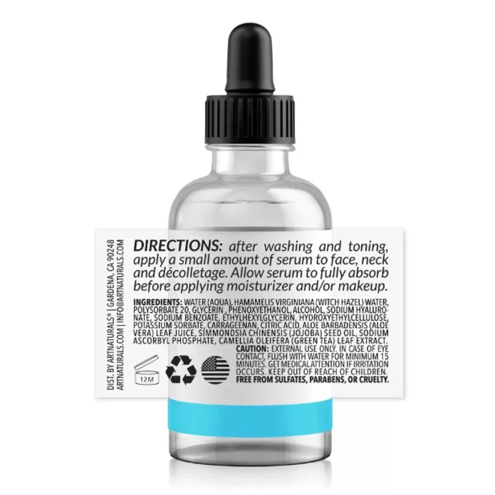 Target Hyaluronic Acid Serum Hydrating Replenishing For Face Formula 0.33 oz s2